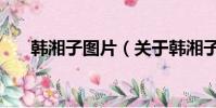 韓湘子圖片(關于韓湘子圖片的簡介)