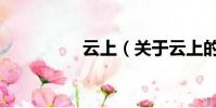 云上(關于云上的簡介)