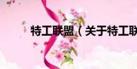 特工聯盟(關于特工聯盟的簡介)