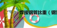 焊接鋼管比重(鋼管比重)