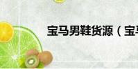 寶馬男鞋貨源(寶馬男鞋)
