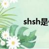 shsh是什么意思（shsh是什么）