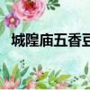 城隍廟五香豆多少錢一包（城隍廟五香豆）