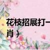 花枝招展打一生肖數字是幾（花枝招展打一生肖）