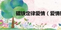 磁鐵定律愛情(愛情磁鐵成就)