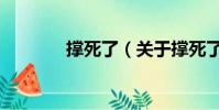 撐死了(關于撐死了的簡介)