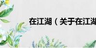 在江湖(關于在江湖的簡介)
