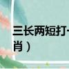三長兩短打一個生肖 雞（三長兩短打一個生肖）