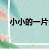 小小的一片云（關于小小的一片云簡介）