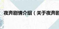 夜奔劇情介紹(關于夜奔劇情介紹的簡介)