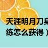 天涯明月刀身份歷練怎么獲得（天涯明月刀歷練怎么獲得）