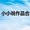 小小說作品合集（關于小小說作品合集簡介）