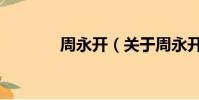 周永開(關于周永開的簡介)