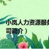 小嵐人力資源服務有限公司（關于小嵐人力資源服務有限公司簡介）