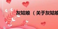 灰姑娘 (關于灰姑娘 的簡介)