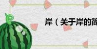 岸(關于岸的簡介)