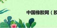 中國橡膠網(膠網)
