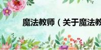 魔法教師(關于魔法教師的簡介)
