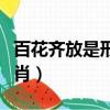 百花齊放是形容哪個生肖（百花齊放是什么生肖）