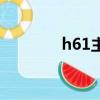 h61主板配什么內存（h61）