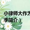 小律師大作為第一季（關于小律師大作為第一季簡介）