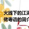 火線下的江湖大佬粵語（關于火線下的江湖大佬粵語的簡介）
