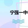 寧強一中校歌歡唱翱翔（寧強一中）