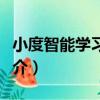 小度智能學習平板（關于小度智能學習平板簡介）