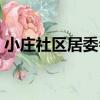 小莊社區居委會（關于小莊社區居委會簡介）