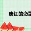 唐紅的戀歌（關于唐紅的戀歌的簡介）