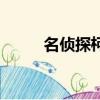名偵探柯南人物男（大偵探柯男）