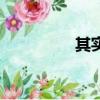 其實（關于其實的簡介）