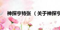 神探亨特張 (關于神探亨特張 的簡介)