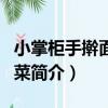 小掌柜手搟面家常菜（關于小掌柜手搟面家常菜簡介）