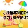 小手握筆學前階梯練習：數學描紅（關于小手握筆學前階梯練習：數學描紅簡介）