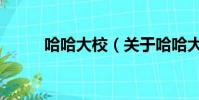 哈哈大校(關于哈哈大校的簡介)
