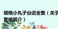 櫻桃小丸子臺語全集(關于櫻桃小丸子臺語全集的簡介)
