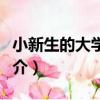 小新生的大學生活（關于小新生的大學生活簡介）