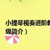 小提琴視奏進階教程-7-8級（關于小提琴視奏進階教程-7-8級簡介）