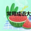 常用成語大全及解釋100個（常用成語）