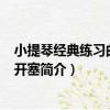 小提琴經典練習曲簡編·開塞（關于小提琴經典練習曲簡編·開塞簡介）