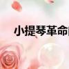 小提琴革命曲（關于小提琴革命曲簡介）