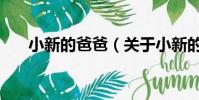 小新的爸爸(關于小新的爸爸的簡介)