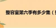整容室第六季有多少集(整容室第六季)