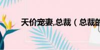 天價寵妻,總裁(總裁的天價寵妻)