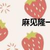 麻見隆一（關于麻見隆一的簡介）