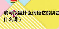 淌可以組什么詞語它的拼音是什么(淌可以組什么詞)