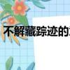 不解藏蹤跡的意思拼音（不解藏蹤跡的意思）