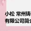小松 常州鑄造有限公司（關于小松 常州鑄造有限公司簡介）