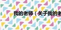 我的老師(關于我的老師的簡介)